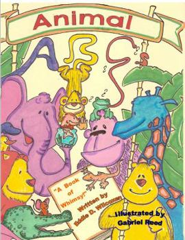 Paperback Animal Abcs: A Coloring Book of Whimsy! Book