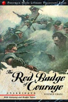 Hardcover Red Badge of Courage: Prestwick House Literary Touchstone Edition Book