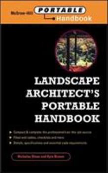 Paperback Landscape Architect's Portable Handbook Book