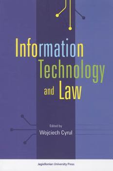 Paperback Information Technology and Law Book