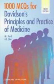 Paperback 1000 McQs for Davidson's Principles and Practices of Medicine Book