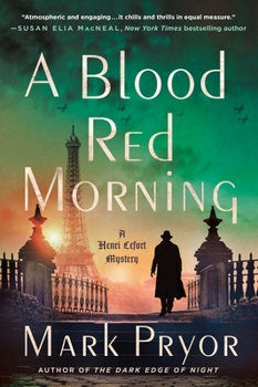 Hardcover A Blood Red Morning: A Henri Lefort Mystery Book