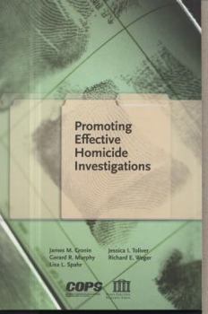 Paperback Promoting Effective Homicide Investigations Book