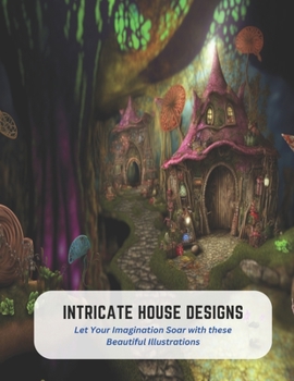 Paperback Intricate House Designs: Let Your Imagination Soar with these Beautiful Illustrations Book