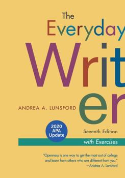 Spiral-bound The Everyday Writer with Exercises, 2020 APA Update Book