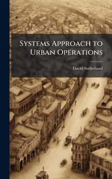 Hardcover Systems Approach to Urban Operations Book