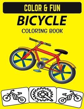 Paperback Bicycle Coloring Book: 30 Bicycle Coloring Pages for Kids Book