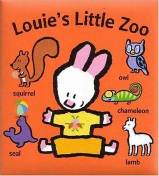 Hardcover Louie's Little Zoo Book