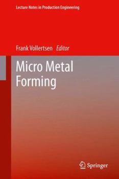 Hardcover Micro Metal Forming Book
