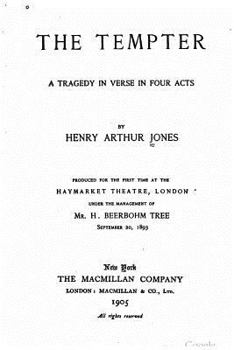 Paperback The tempter, a tragedy in verse in four acts Book