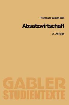 Paperback Absatzwirtschaft [German] Book