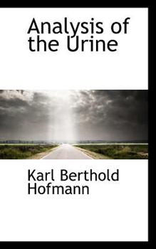 Paperback Analysis of the Urine Book