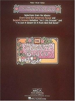Paperback Moody Blues -- Selections from Every Good Boy Deserves Favour and Seventh Sojourn Book