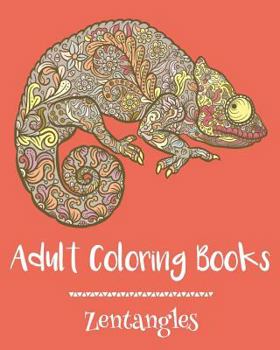 Paperback Adult Coloring Books: Zentangles Book