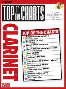 Paperback Top of the Charts: Clarinet Book