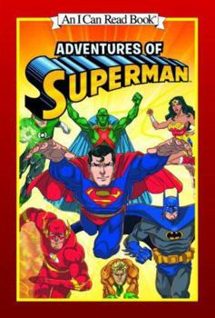 Hardcover Adventures of Superman - I Can Read Book