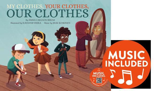 Hardcover My Clothes, Your Clothes, Our Clothes Book