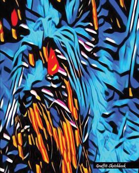 Graffiti Sketchbook: Street Art Graffiti Dog (1), 8" x 10" - Drawing Sketchbook, Unlruled Notebook, Drawing Paper -[Sketch book]