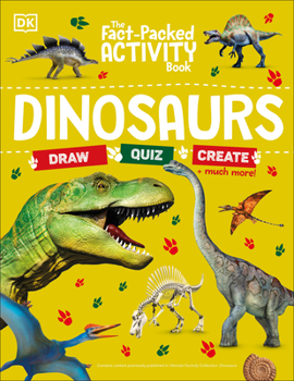 Paperback The Fact-Packed Activity Book: Dinosaurs Book