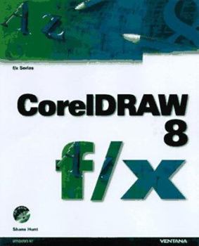 Paperback CorelDRAW 8 F/X [With Custom Palette Files, Preset Files, Pattern...] Book