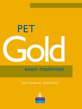 Paperback Pet Gold Exam Maximiser Without Key Book