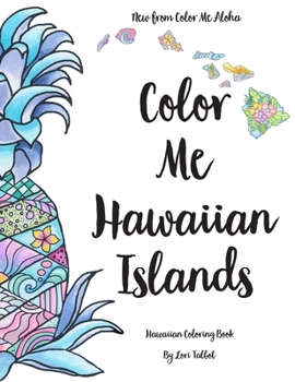 Paperback Color Me Hawaiian Islands: Hawaiian Coloring Book