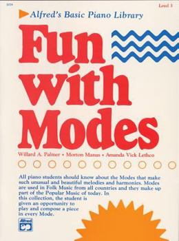 Paperback Alfred's Basic Piano Library Fun with Modes, Bk 3 Book