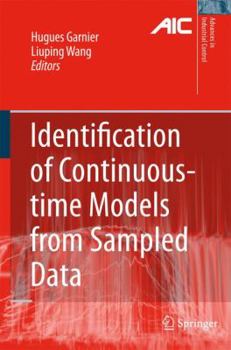 Paperback Identification of Continuous-Time Models from Sampled Data Book