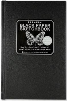 Hardcover Premium Black Paper Sketchbk Book