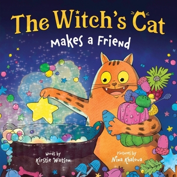 Hardcover The Witch's Cat Makes a Friend Book