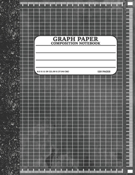 Paperback Graph Paper Composition Notebook: Math and Science Lover Graph Paper Cover (Quad Ruled 5 squares per inch, 120 pages) Birthday Gifts For Math Lover Te Book