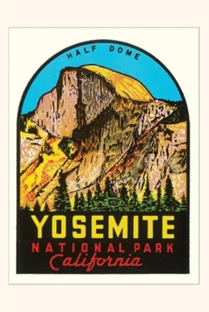 Paperback The Vintage Journal Half-Dome, Yosemite National Park Book