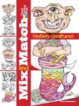 Paperback Mix and Match Fantasy Creatures Book
