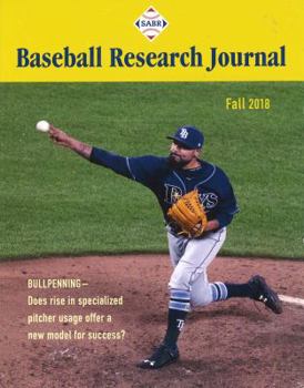 Paperback Baseball Research Journal (Brj), Volume 47 #2 Book