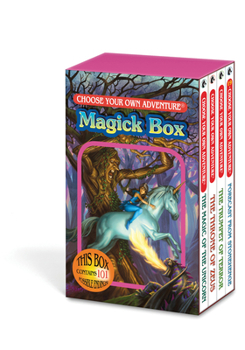 Paperback Choose Your Own Adventure 4-Book Boxed Set Magick Box (the Magic of the Unicorn, the Throne of Zeus, the Trumpet of Terror, Forecast from Stonehenge) Book