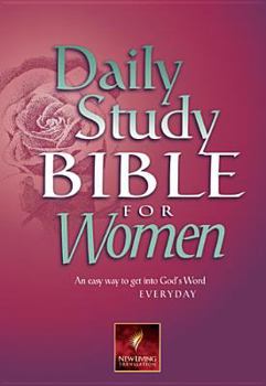 Paperback Daily Study Bible for Women-Nlt Book