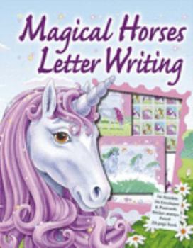 Paperback Magical Horses Letter Writing Book