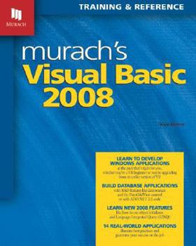 Paperback Murach's Visual Basic 2008 Book