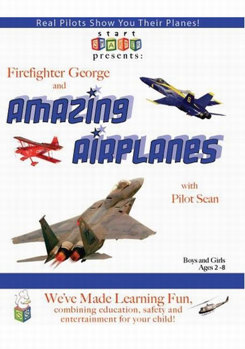 DVD Start Smarter: Firefighter George & Amazing Airplanes Book