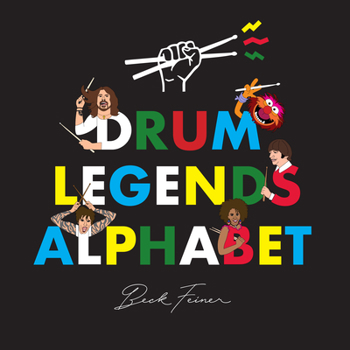 Hardcover Drum Legends Alphabet Book