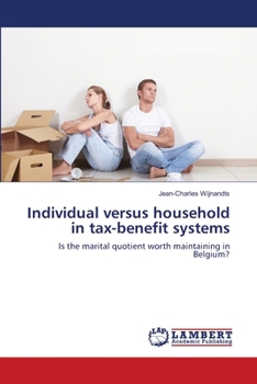 Paperback Individual versus household in tax-benefit systems Book