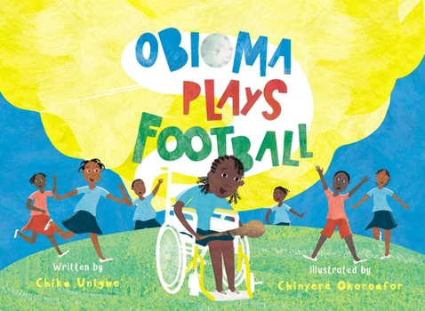 Hardcover Obioma Plays Football Book