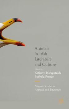 Hardcover Animals in Irish Literature and Culture Book