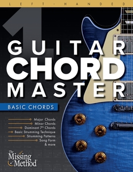 Paperback Left-Handed Guitar Chord Master: Basic Chords Book