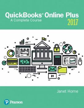 Spiral-bound QuickBooks Online Plus 2017: A Complete Course Book