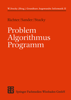 Paperback Problem - Algorithmus - Programm [German] Book