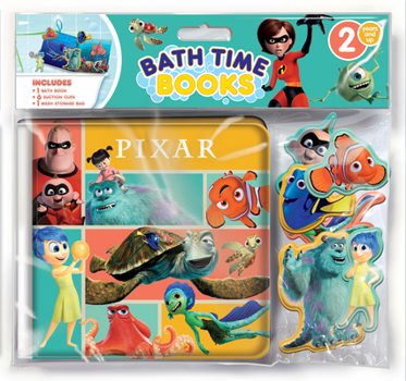 Vinyl Bound Disney Pixar Bath Time Books Book
