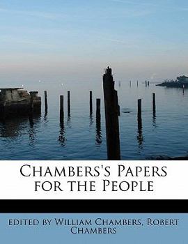 Paperback Chambers's Papers for the People Book