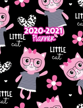 2020-2021 Planner: Two Year Calendar Organizer and Goal Journal | January 2020 - December 2021 Daily, Weekly and Monthly Planner Book with Back Sticker Expression Wall for 2 Years | Design Code 709916