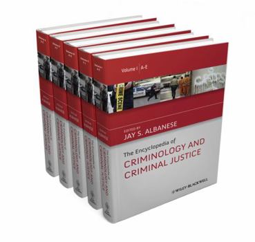 Hardcover The Encyclopedia of Criminology and Criminal Justice Book